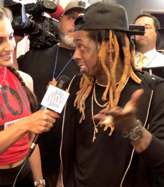 Lil Wayne Makes An Appearance On NFL's Draft-A-Thon Stream Along With  Quavo, Brett Favre, Big Boi, Michael Vick & More [Video]