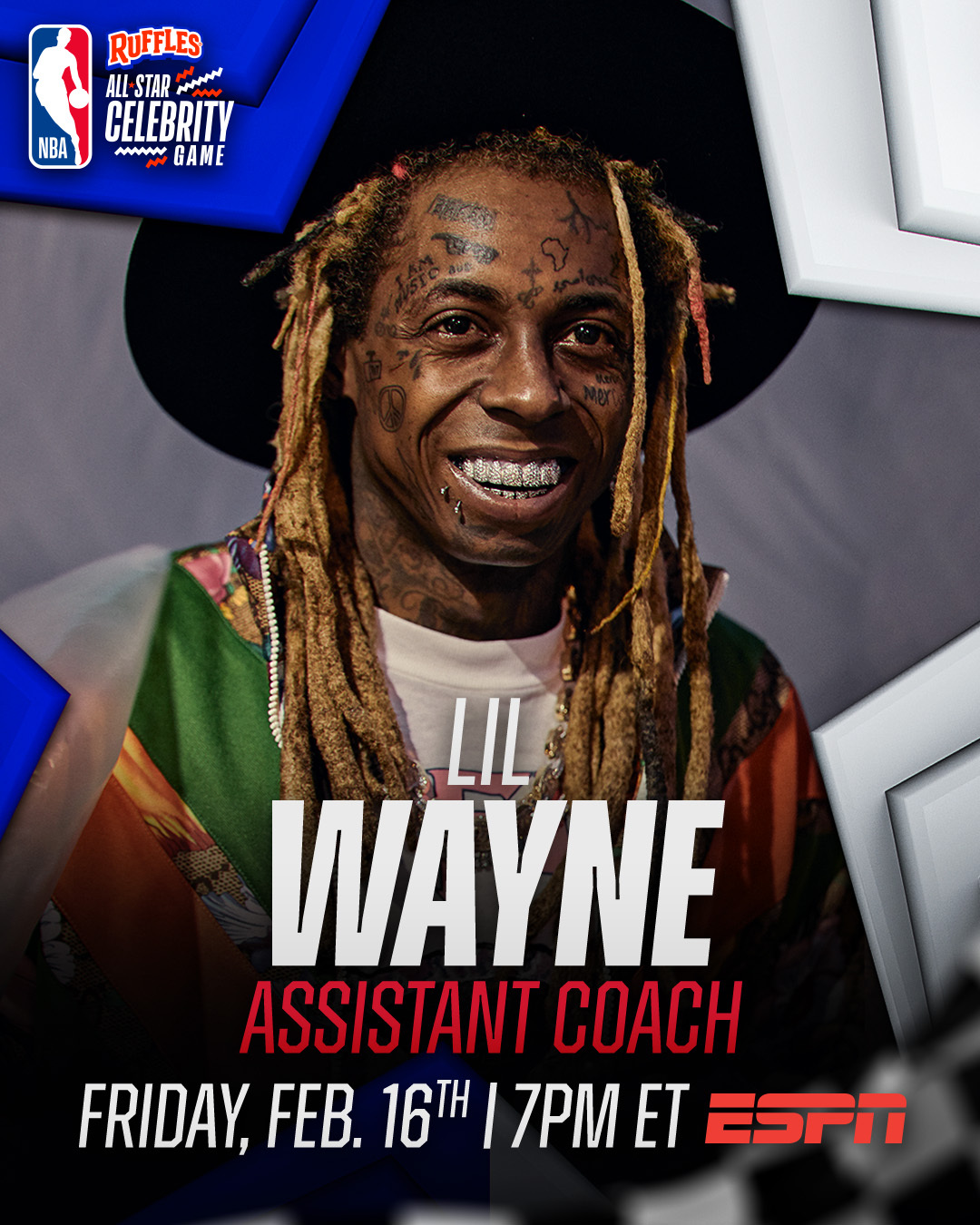 50 Cent & Lil Wayne To Help Coach At All-Star Celebrity Game