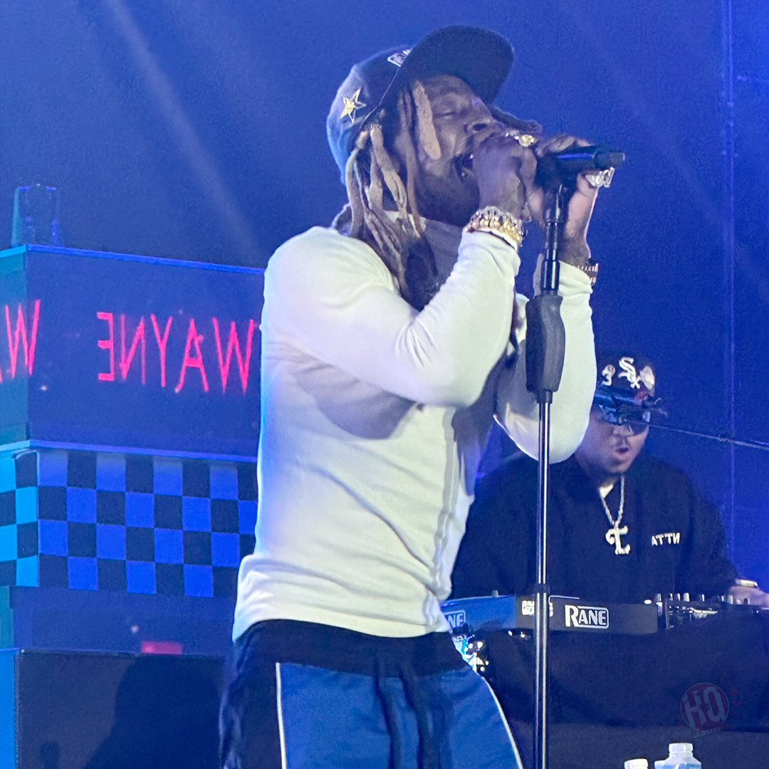 Lil Wayne Full NBA Crossover Concert Set In Indianapolis + Photos