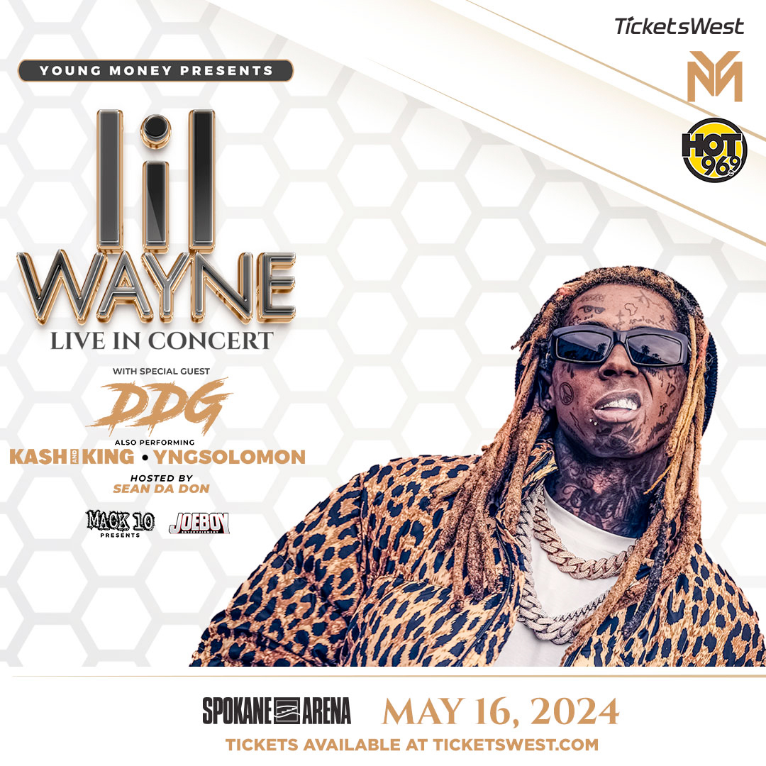 Lil Wayne Announces Live Show At The Spokane Arena