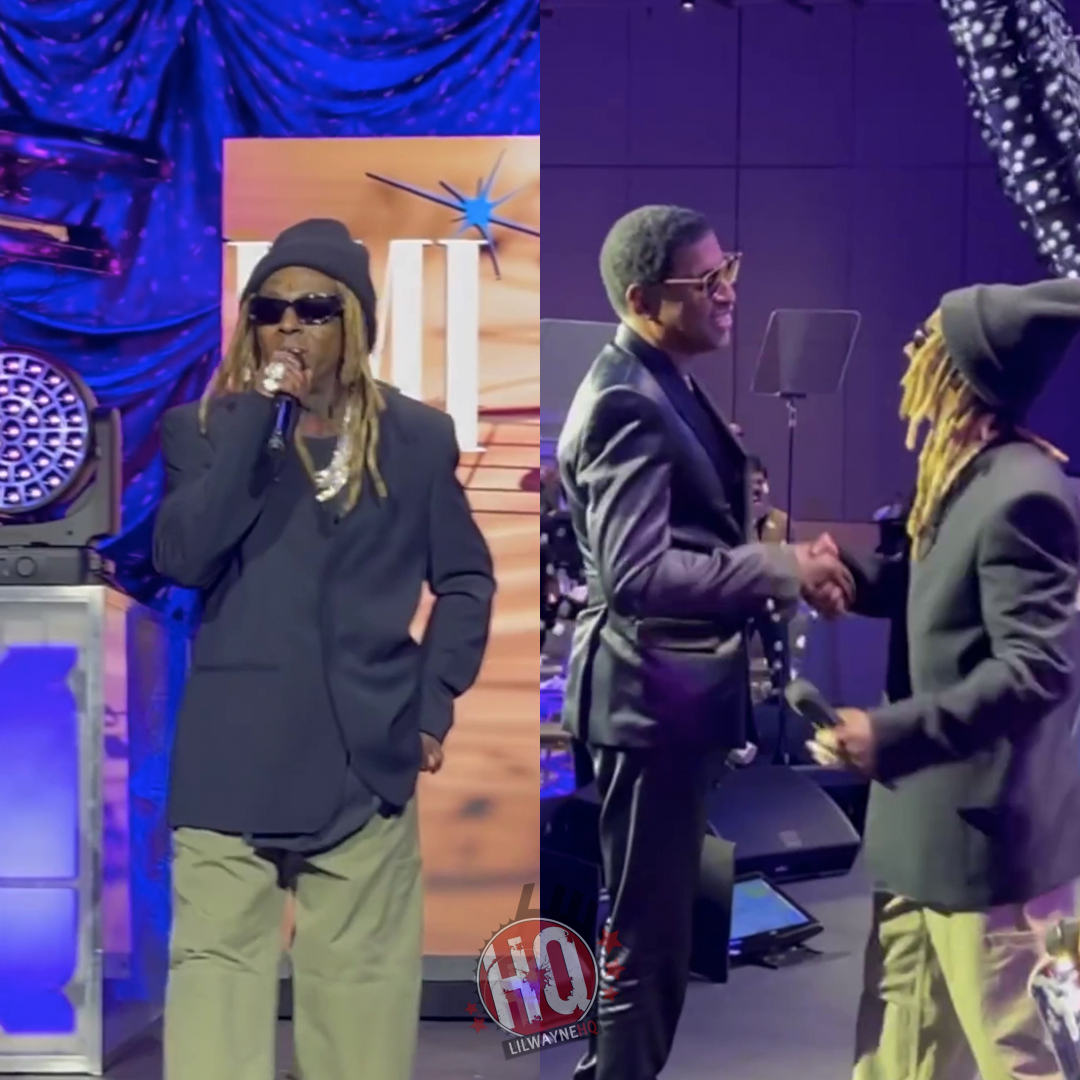 Lil Wayne Introduces Babyface At The 2024 BMI RNB Hip Hop Awards