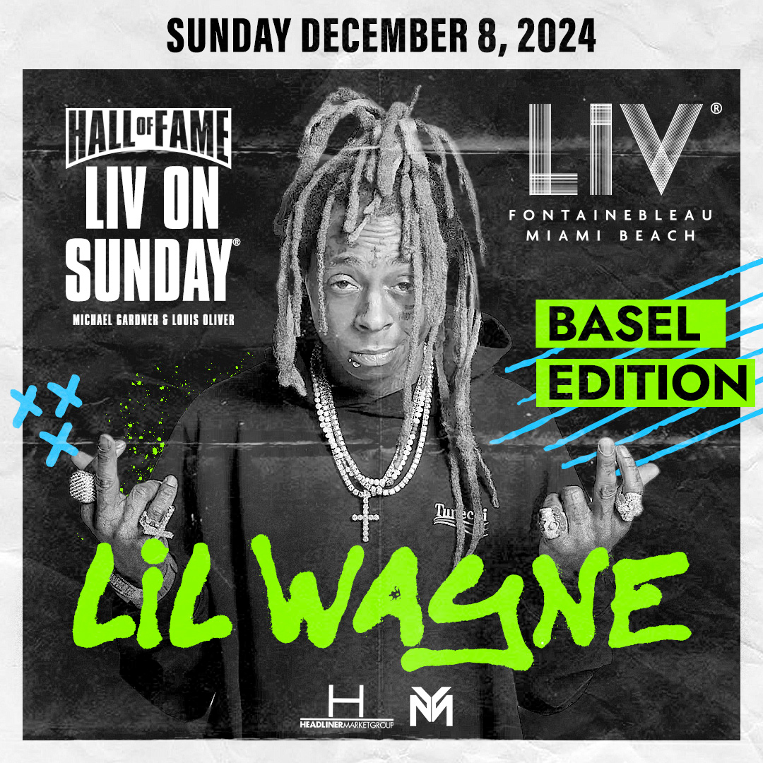 Lil Wayne To Become First Inductee In LIV On Sunday Hall Of Fame