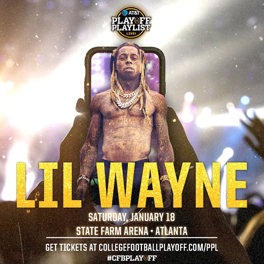 Lil Wayne To Headline AT&T Playoff Playlist Live Concert In Atlanta