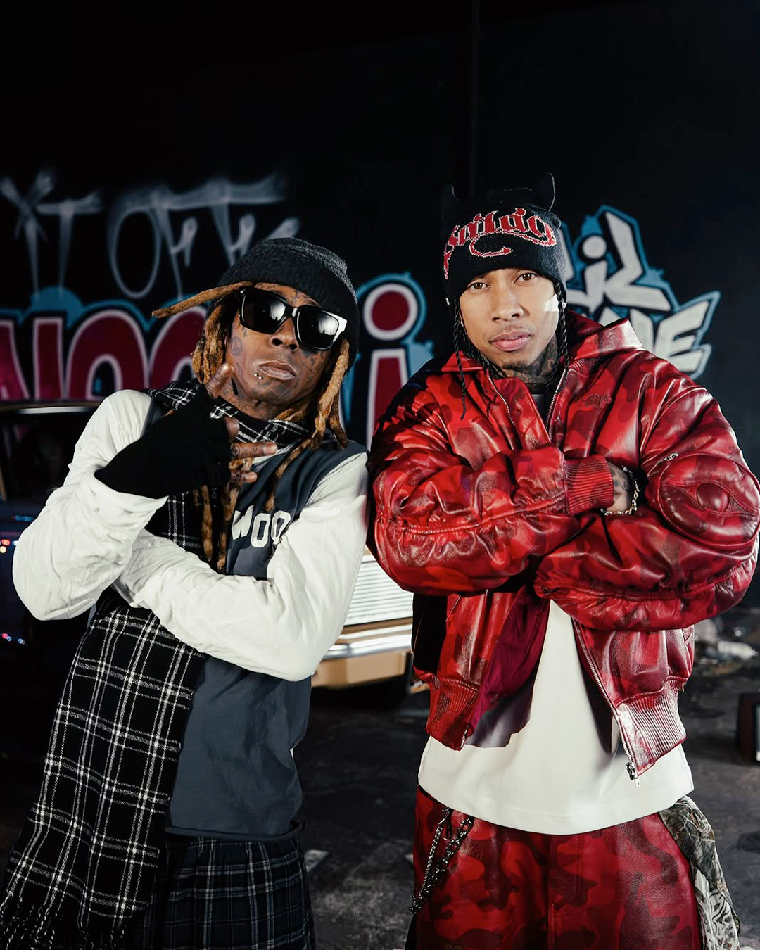 Behind The Scenes Of Tyga & Lil Wayne Pop It Off Video Shoot