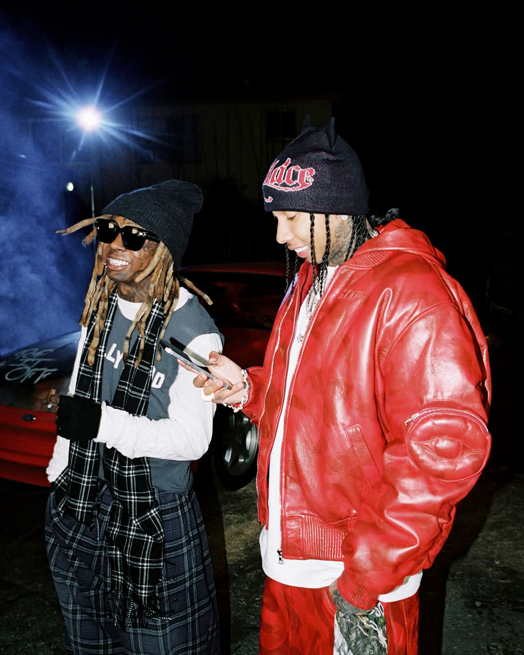 Behind The Scenes Of Tyga & Lil Wayne Pop It Off Video Shoot