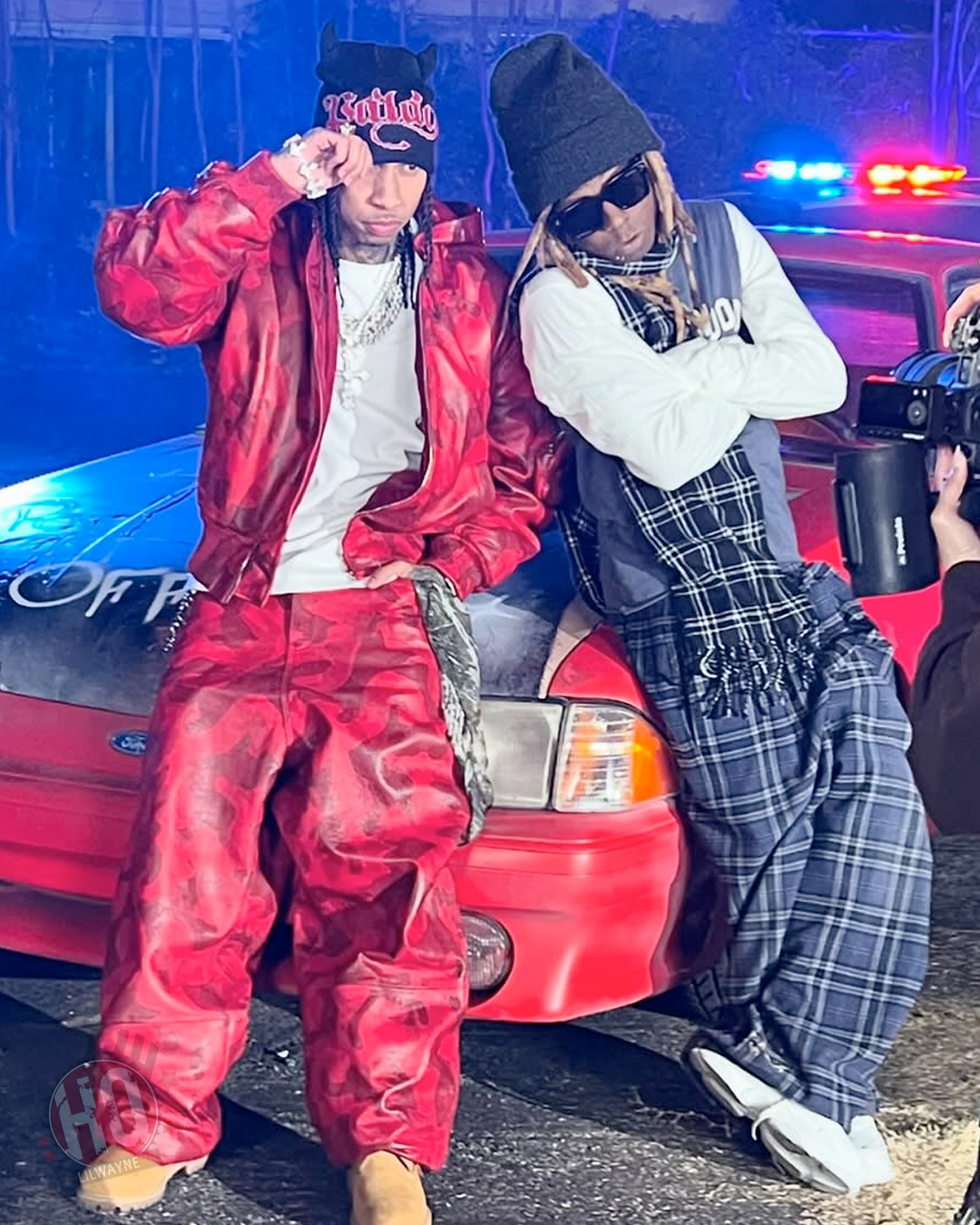 Behind The Scenes Of Tyga & Lil Wayne Pop It Off Video Shoot