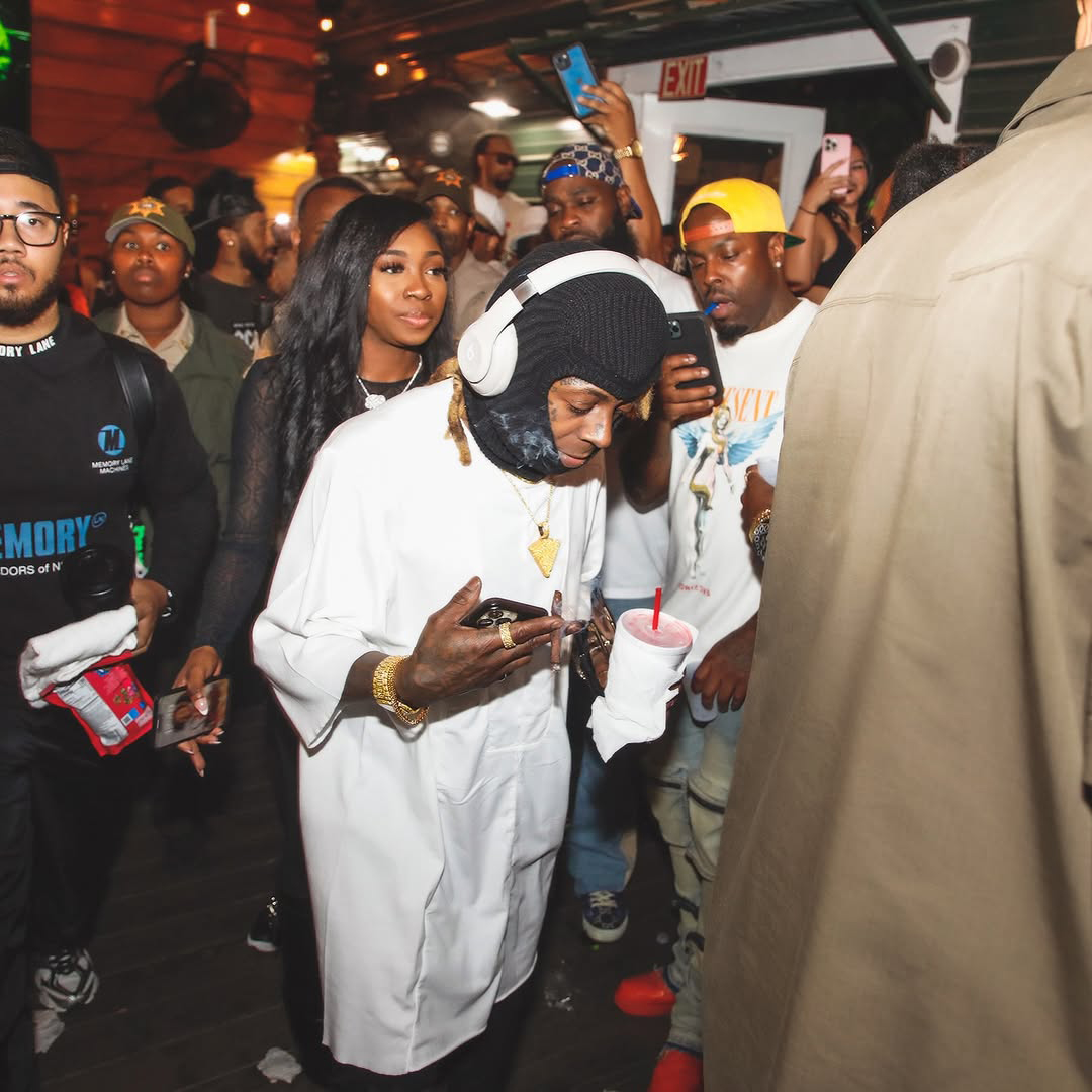 Lil Wayne Attends Reginae Carter Treehouse On Sundays Party In NOLA