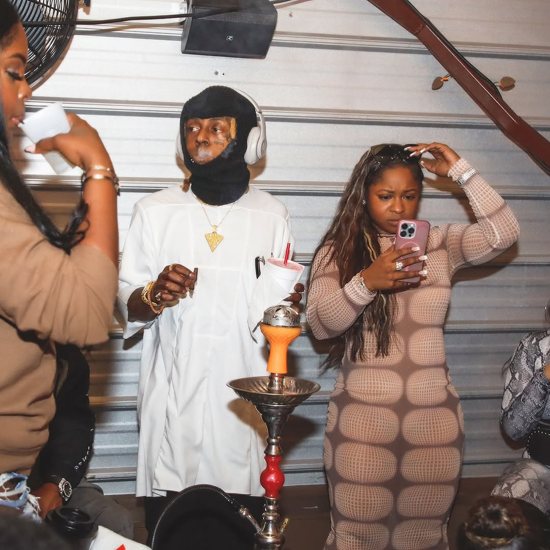 Lil Wayne Attends Reginae Carter Treehouse On Sundays Party In NOLA