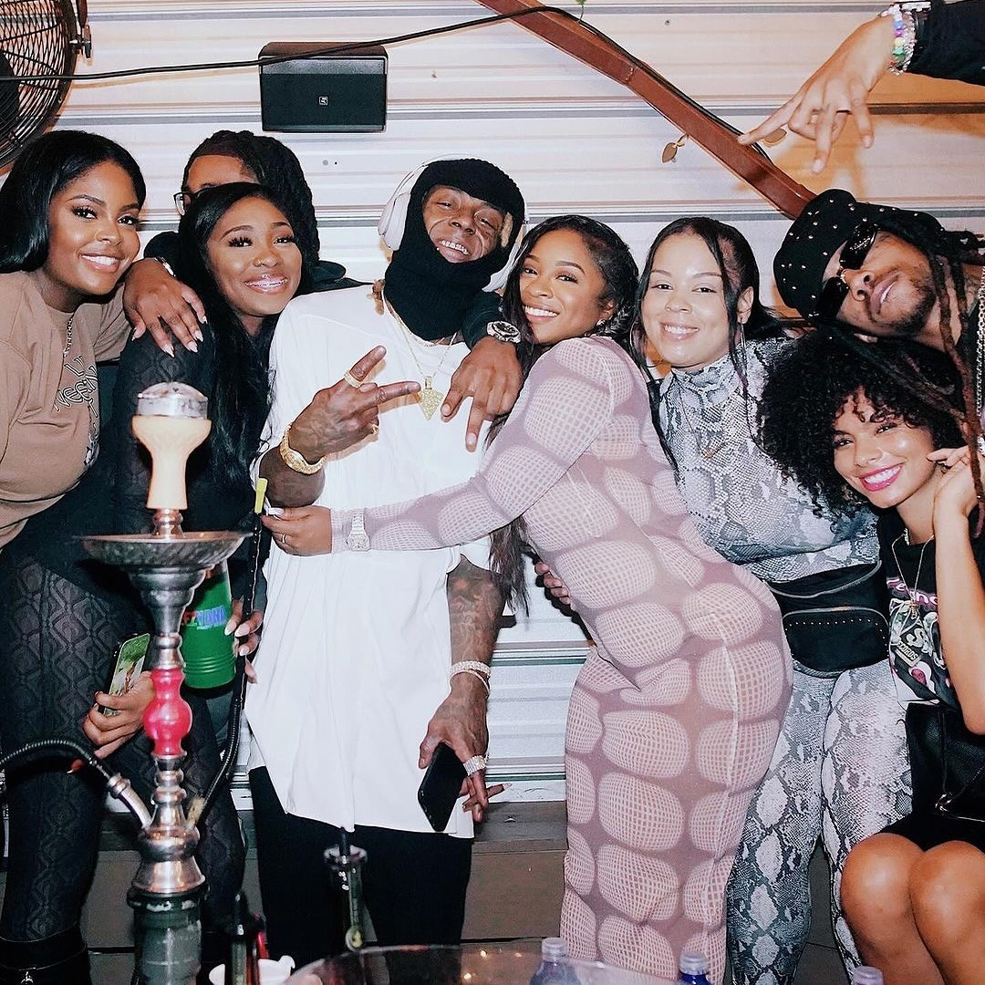 Lil Wayne Attends Reginae Carter Treehouse On Sundays Party In NOLA