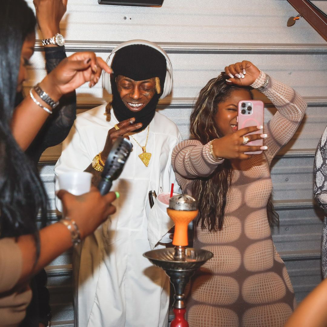 Lil Wayne Attends Reginae Carter Treehouse On Sundays Party In NOLA