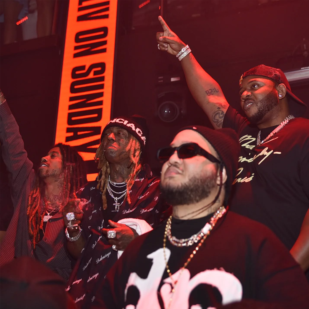 Lil Wayne Honored At LIV On Sunday With Hall Of Fame Induction