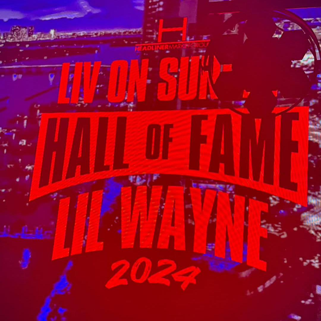 Lil Wayne Honored At LIV On Sunday With Hall Of Fame Induction