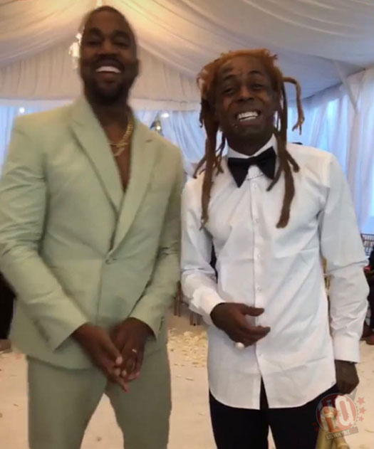 Lil Wayne Attends 2 Chainz And Kesha Wards Wedding In Miami Video And Pictures