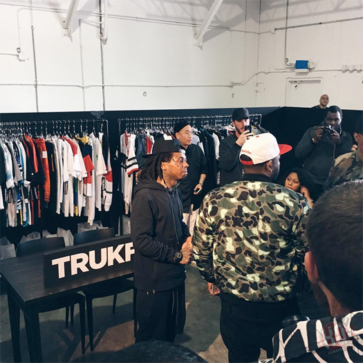 Lil Wayne Attends The Agenda Trade Show In Miami To Promote TRUKFIT ...