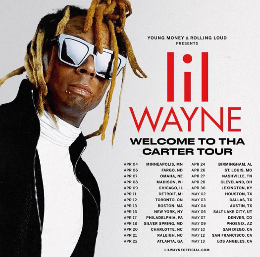 Lil Wayne Announces 28 City Welcome To Tha Carter Tour 