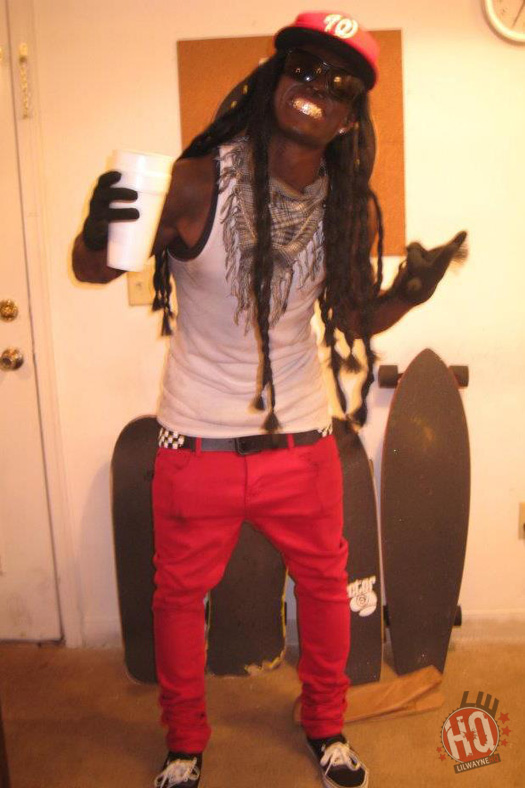 Fans Dressed Up As Lil Wayne For Halloween